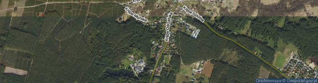 Zdjęcie satelitarne Krępa-Dolna ul.